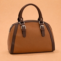 Classic Tan & Espresso Bag